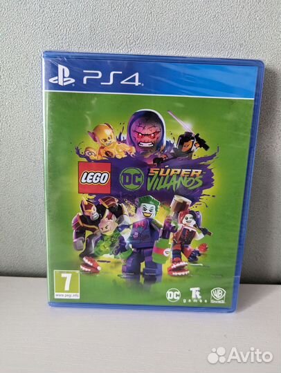 Lego DC Super-Villains ps4 Новый