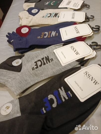Носки спортивные укороченные новые в ассортименте