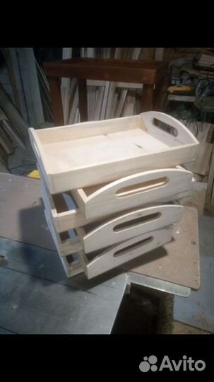 Поднос деревянный