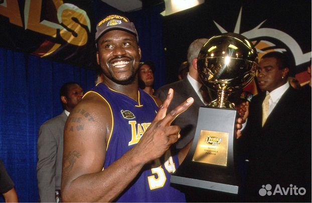 Шакил О’Нил автограф на металле в рамке подарок