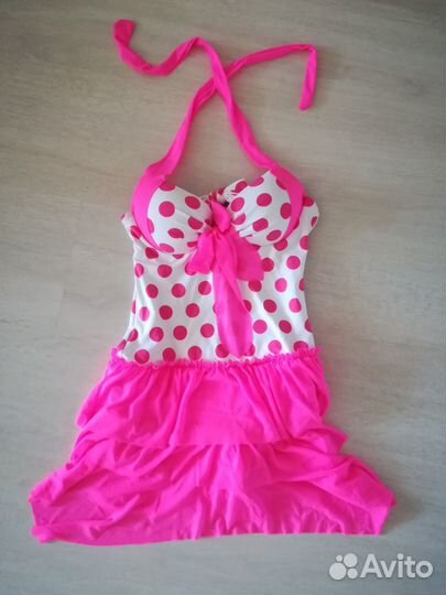 Новый купальник розовый
