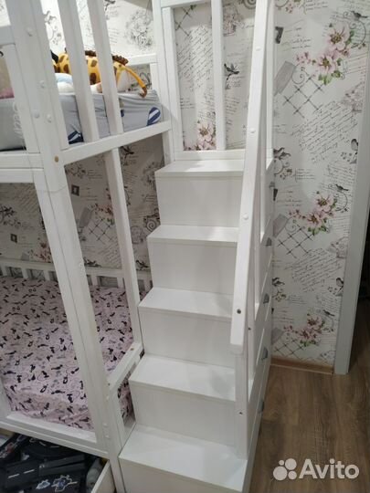 Двухъярусная кровать бу