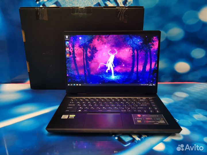 Мощный игровой MSI на i7 10750H / RTX3070 / 144 Гц