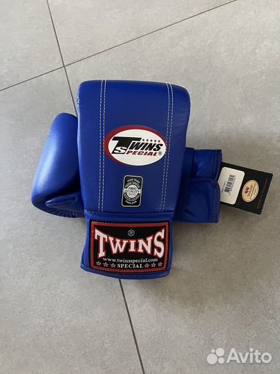 Новые кожаные Снарядные перчатки Twins