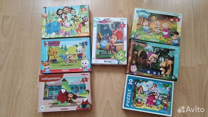 Пазлы 30, 35 элементов