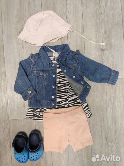 Джинсовая куртка H&M 74