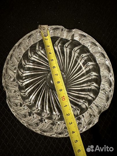 Хрустальная пепельница