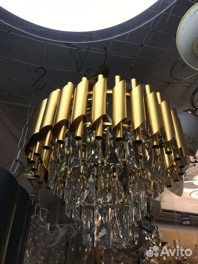 Люстра золото (3537.4) D 550