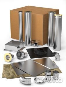 Дымоход - Нержавеющая Сталь от 0.5 мм до 1 мм