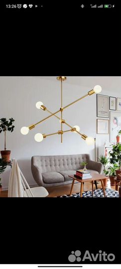 Дизайнерская люстра, светильник