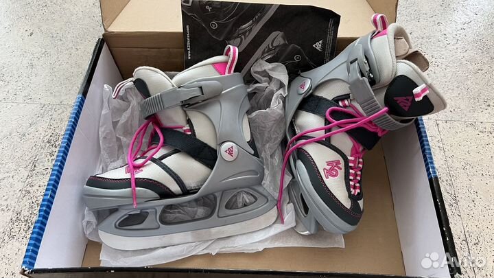 Детские раздвижные коньки K2 Charm Ice, 29-34