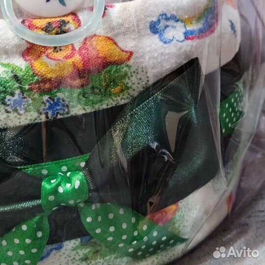 Торт из памперсов подгузников