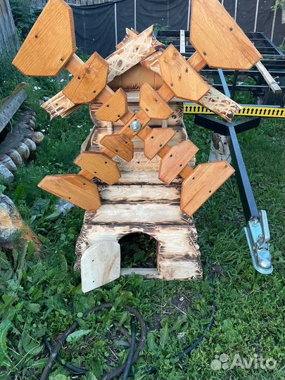 Декоративная мельница для сада