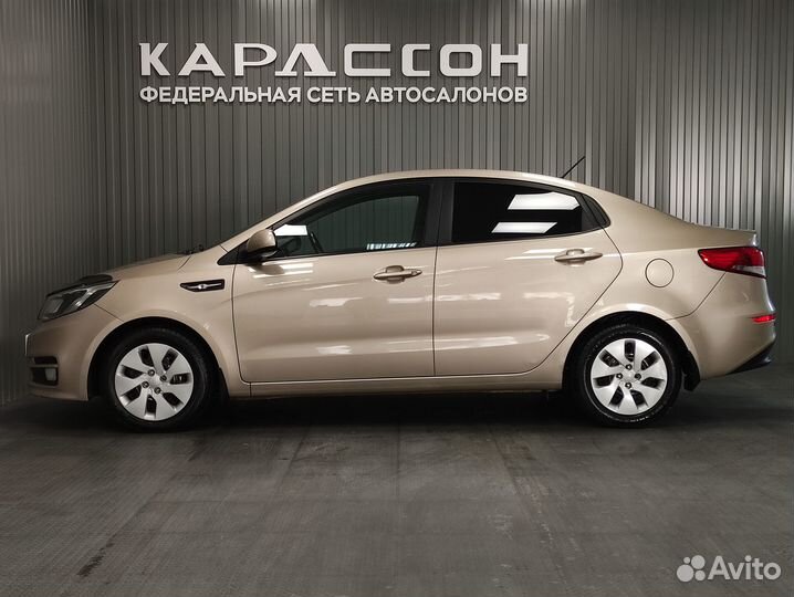 Kia Rio 1.6 AT, 2015, 118 400 км