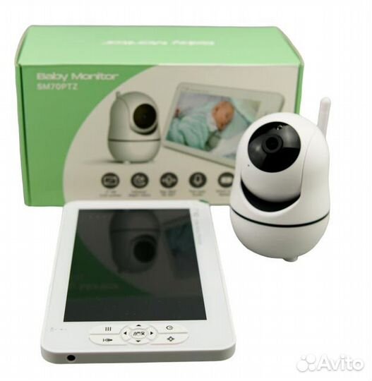 Новая видеоняня Baby Monitor sm70 ptz
