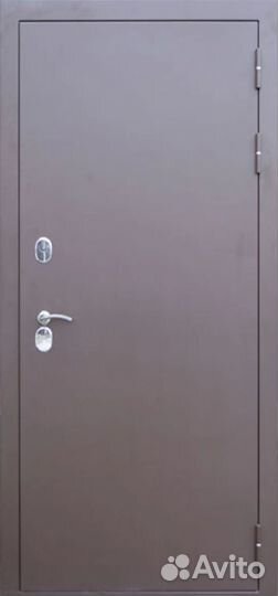 Входная дверь с терморазрывом Броня Термо Ral-8017