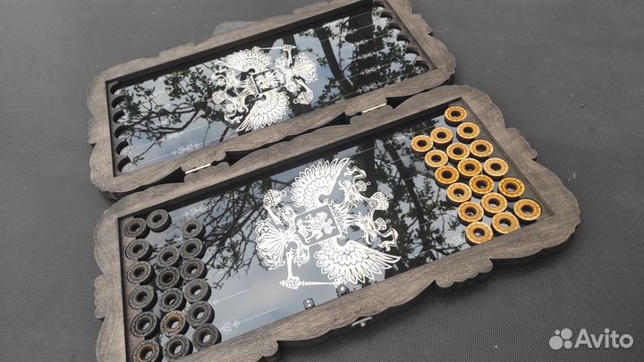 Нарды со стеклом