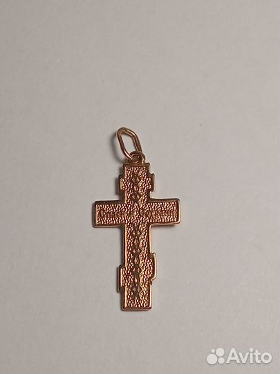 Золотой крестик 1,55 гр 585