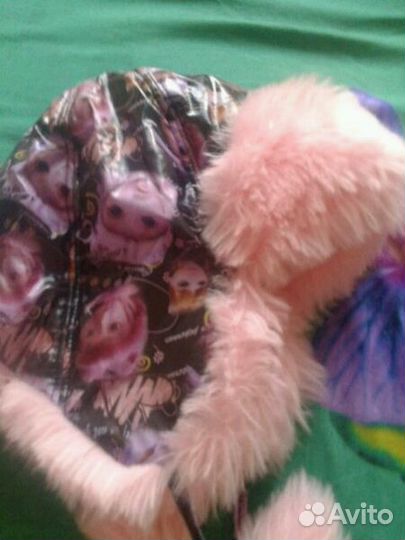 Новая шапка с хб подкладом. на 3-6л