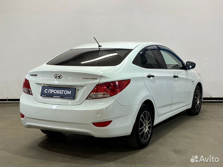 Hyundai Solaris 1.6 МТ, 2013, 201 861 км