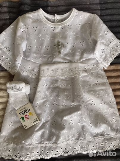 Платье на крещение 3-6 месяцев