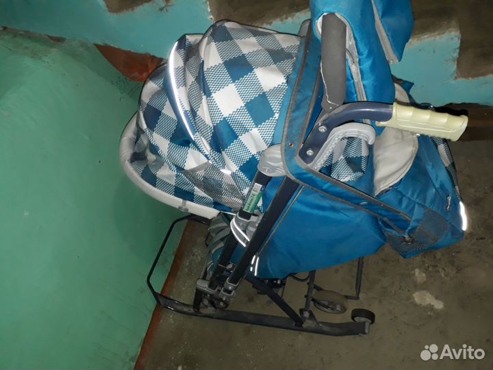 Коляска санки ника