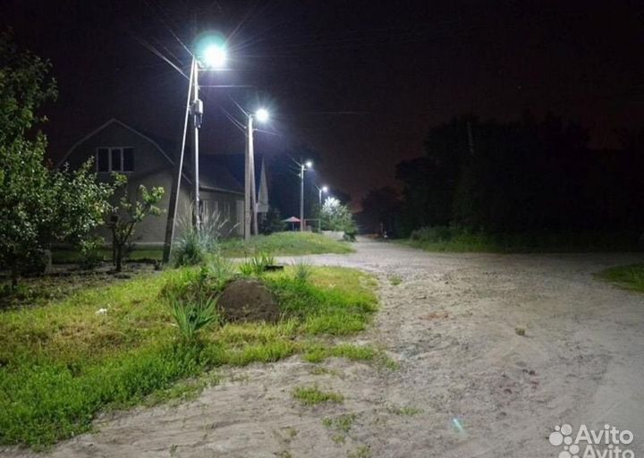 Установка уличного светильника, замена светильника