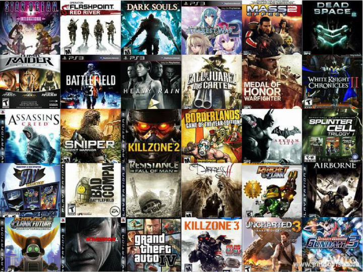 Любая игра ps3
