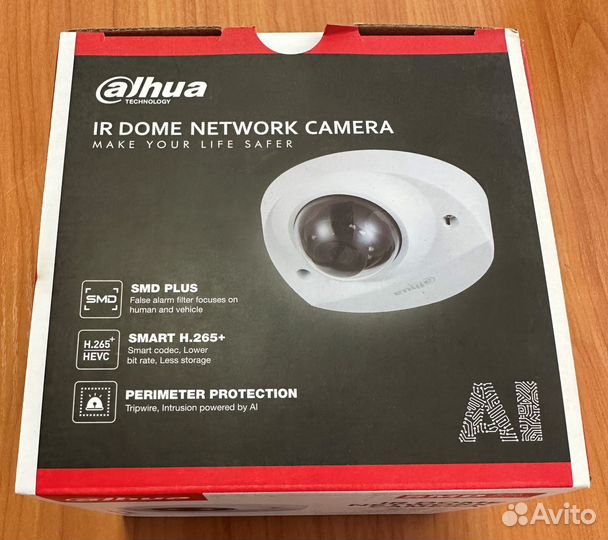 IP-камера Dahua DH-IPC-hdbw3241FP-AS-0280B купол