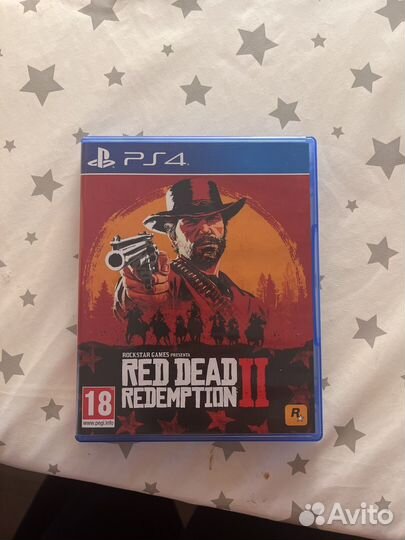 Red dead redemption 2 ps4 диск