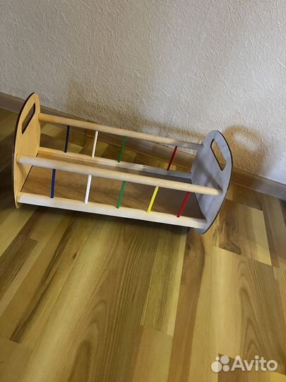 Кровать-качалка для кукол