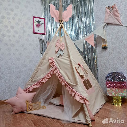 Детская игровая палатка Вигвам