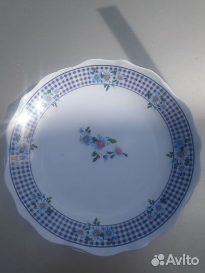 Тарелки пластиковые