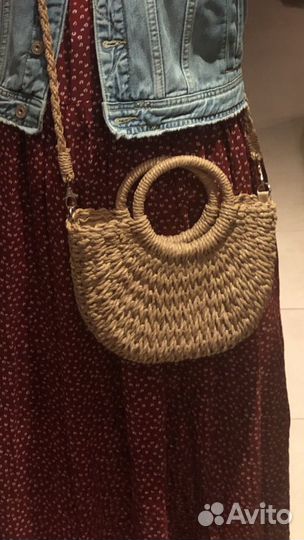 Сумка женская летняя плетеная