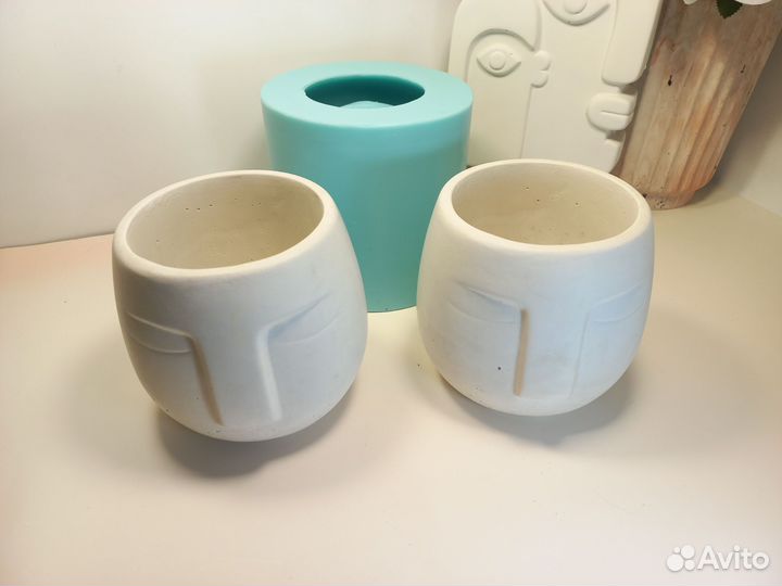 Силиконовая форма для гипса бетона Спящий Муар