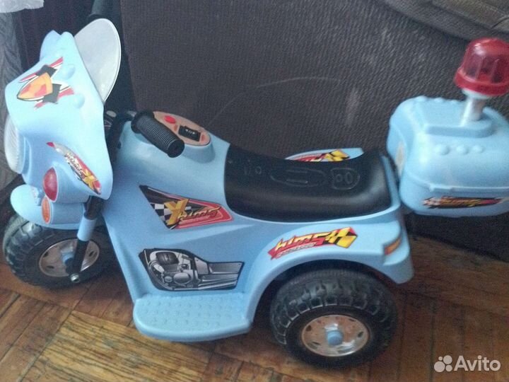 Детский мотоцикл на аккумуляторе бу