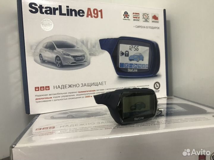 Автосигнализация Starline a91