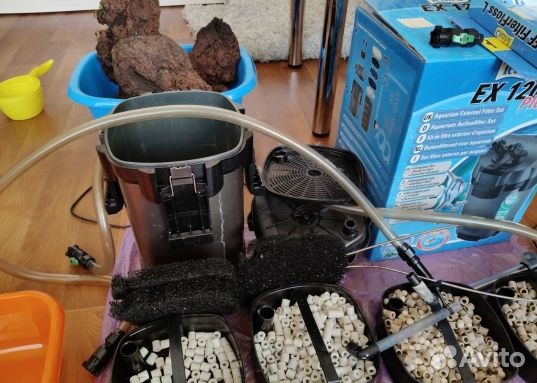 Внявший фильтр tetra EX 1200 plus