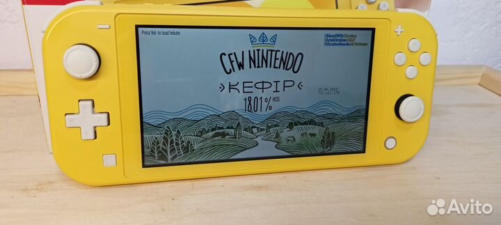 Nintendo switch lite прошитая с играми и настройка