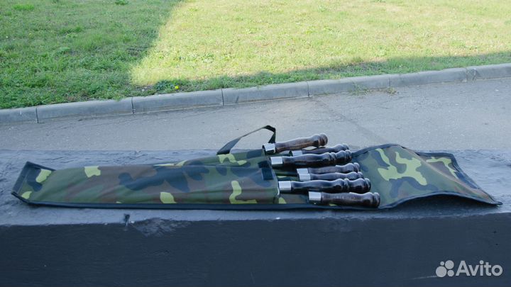 Набор шампуров в чехле