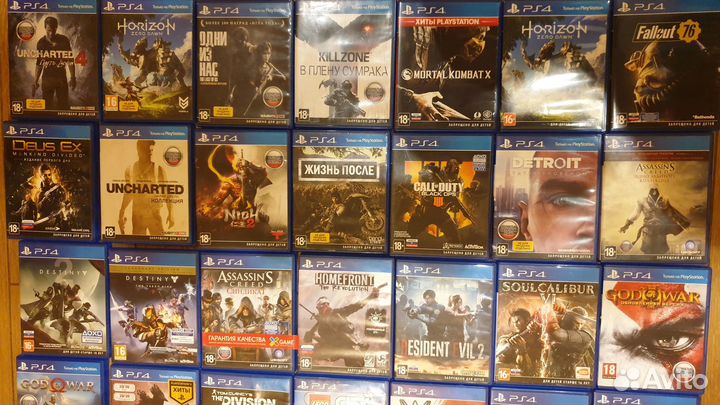 Игры на PlayStation 4 лицензия
