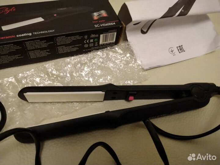 Утюжок для выпрямления/завивки волос Scarlett