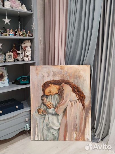 Картина маслом на холсте большая
