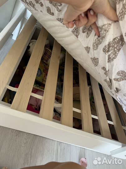 Детская кровать домик с матрасом