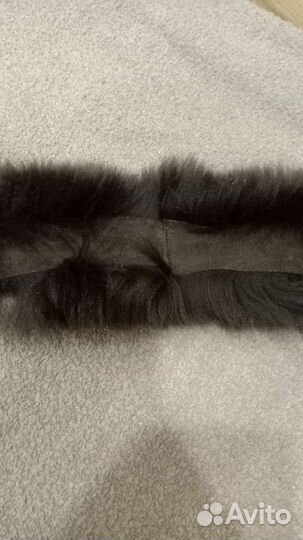 Меховой воротник песец