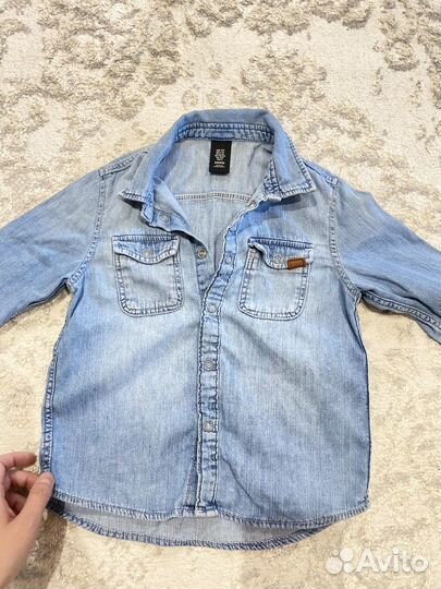 Джинсовая рубашка