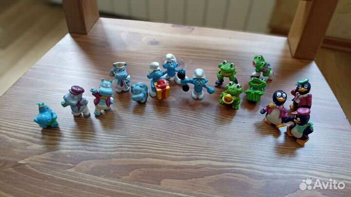 Игрушки из киндера 90х