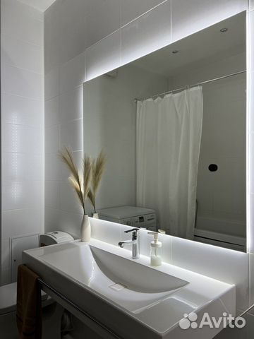 Зеркало с подсветкой (парящее)