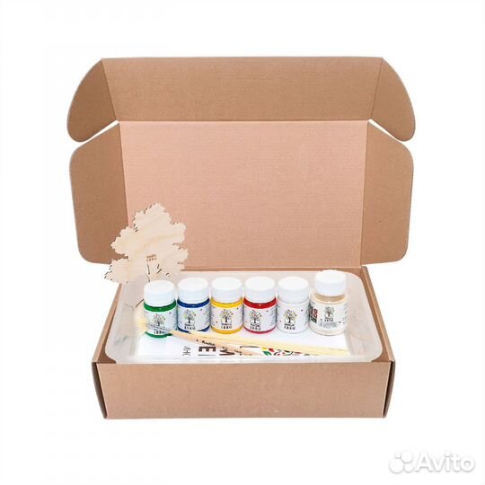 Набор красок эбру 