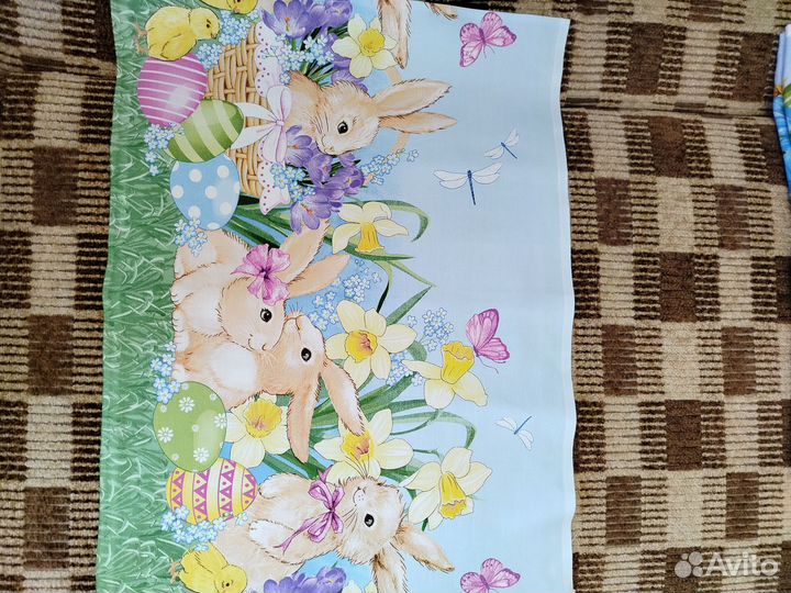 Полотенце рогожка и вафельные 5070